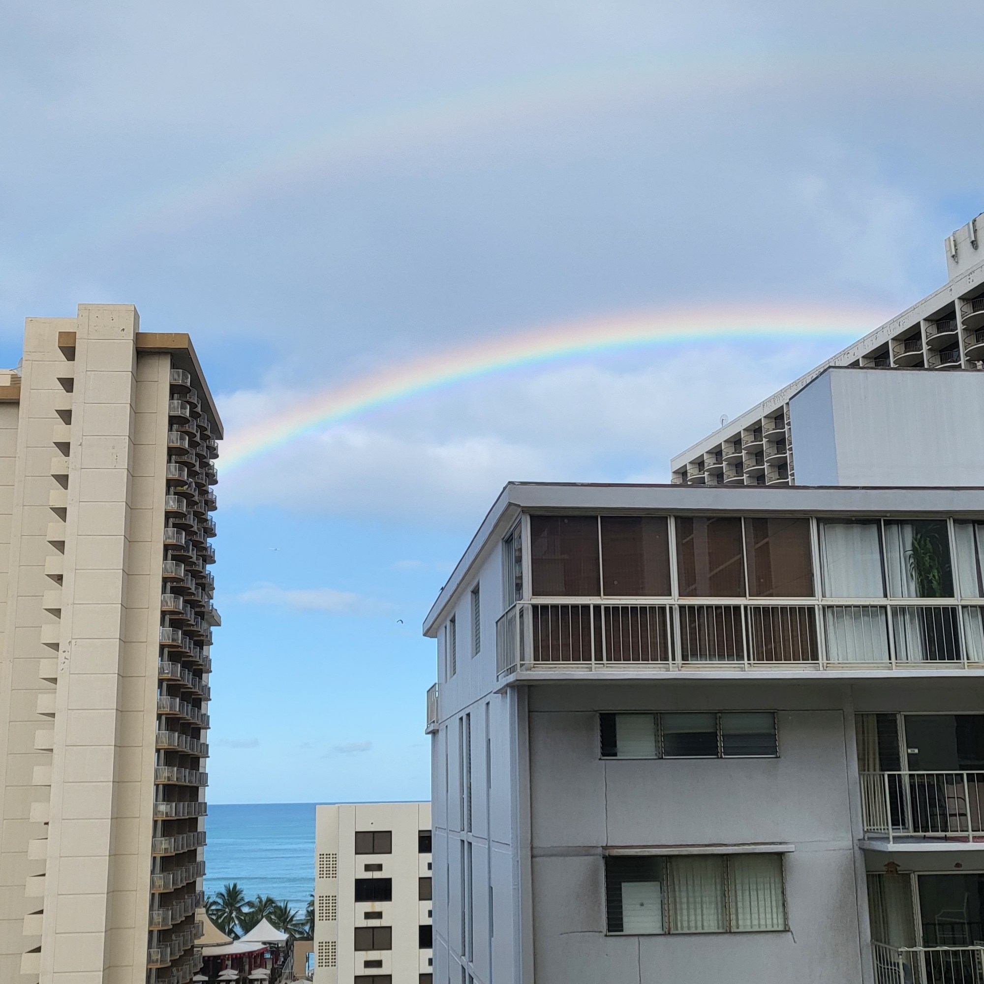 View from the balcony.